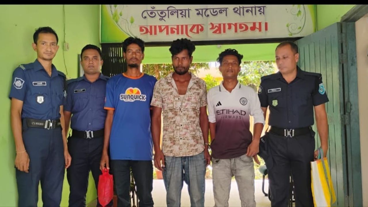 হেরোইন গাঁজা ও ট্যাপেন্টাডলসহ আটক ৩ জনের কারাদণ্ড