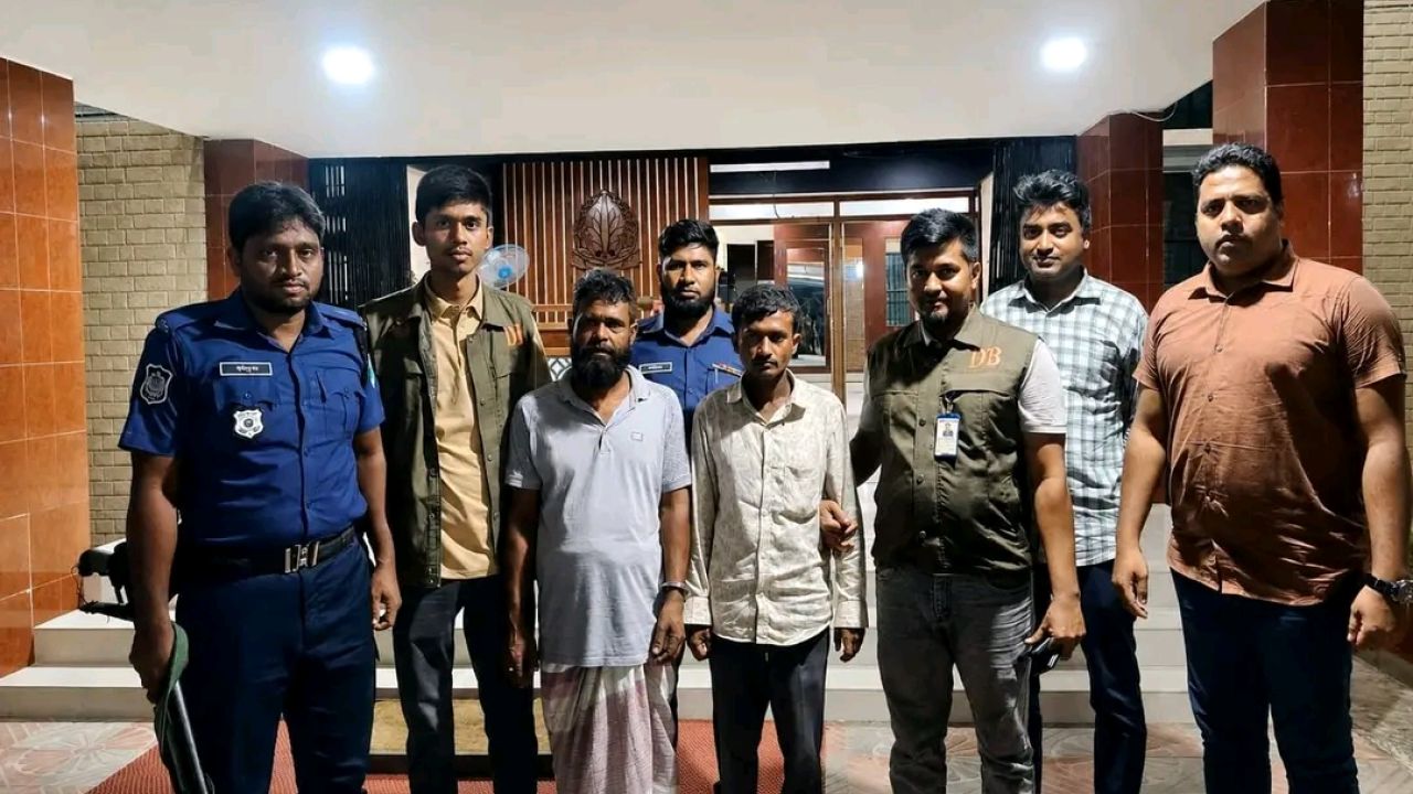 পুলিশের যৌথ অভিযানে আন্ত: বিভাগীয় অজ্ঞান পার্টির  ২ সদস্য গ্রেফতার।