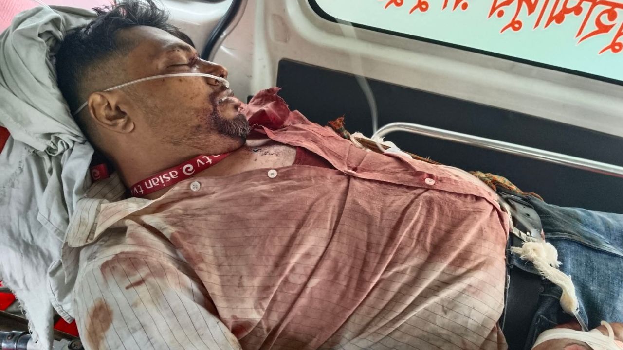 নড়াইলে এশিয়ান টেলিভিশনের সাংবাদিক কাজী আশরাফ সড়ক দুর্ঘটনায় নিহত